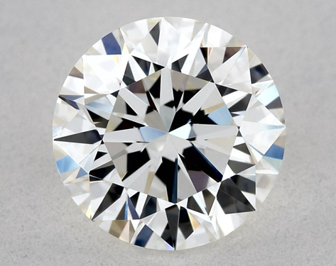 1.01ct Round Cut H VVS2 EX-EX-EX GIA