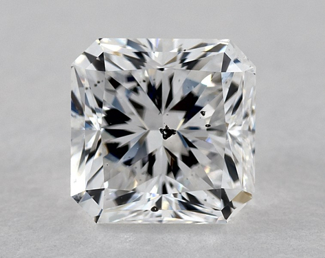 2.01ct Radiant Cut E SI2 EX-G GIA