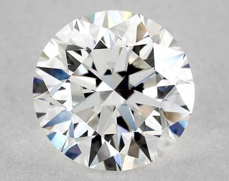1ct Round Cut H SI1 EX-EX-EX GIA