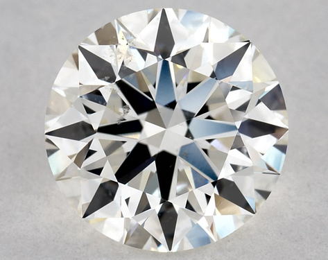 1.1ct Round Cut I SI1 EX-EX-EX GIA