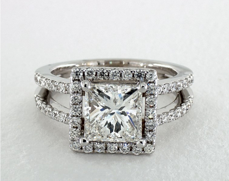 2.55ct Princess Cut G VS2 Very_Good-G GIA