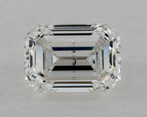 1.01ct Emerald Cut G SI1 EX-EX GIA