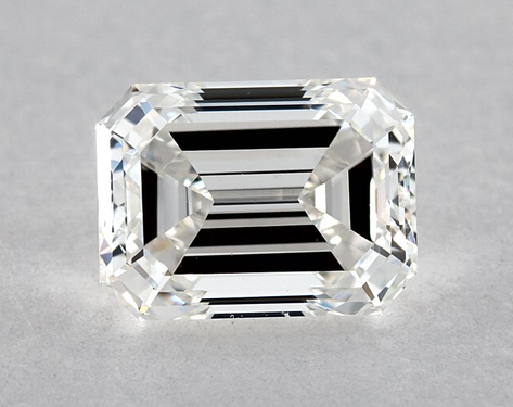1.01ct Emerald Cut F VS1 G-EX GIA