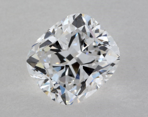 0.71ct Cushion Cut D SI2 EX-G GIA