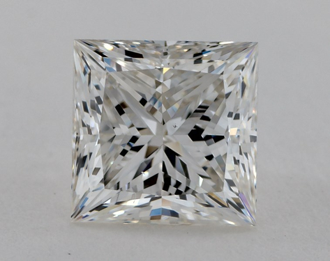 2.51ct Princess Cut H VS1 EX-G GIA