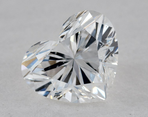 0.9ct Heart Cut D VS2 Very_Good-EX GIA
