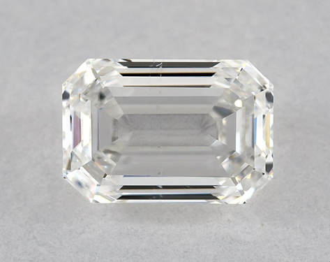 0.92ct Emerald Cut F SI1 Very_Good-Very_Good GIA