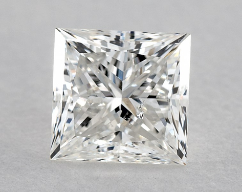 1.53ct Princess Cut G SI1 EX-Very_Good GIA