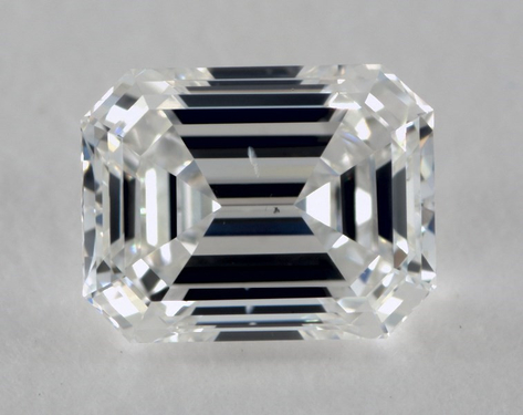 1.02ct Emerald Cut F SI1 Very_Good-Very_Good GIA