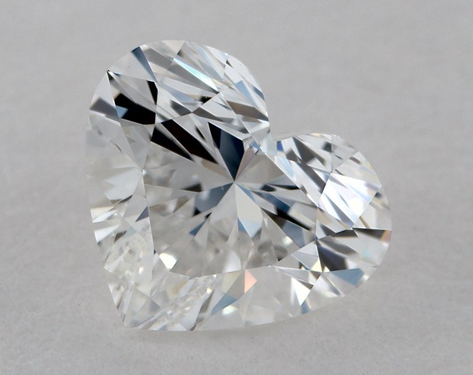 0.75ct Heart Cut E VVS2 EX-G GIA
