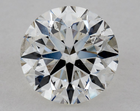 1.7ct Round Cut H SI2 Very_Good-EX-EX GIA