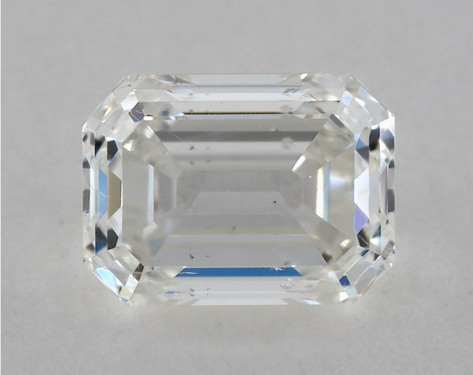 0.91ct Emerald Cut H SI1 EX-Very_Good GIA