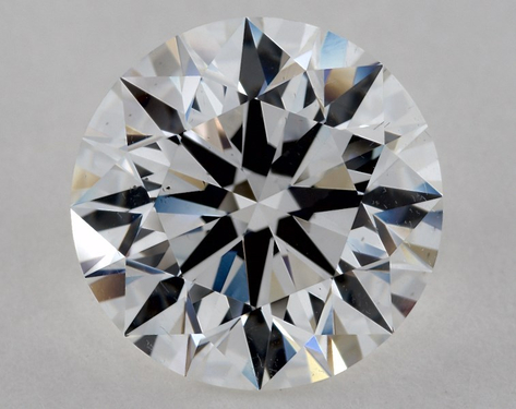 4.57ct Round Cut D VS2 EX-EX-EX GIA