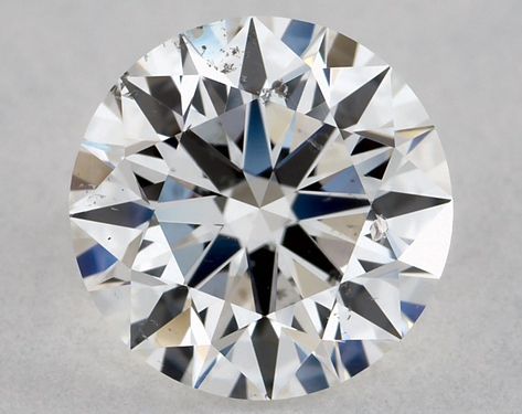 0.81ct Round Cut E SI2 EX-EX-EX GIA