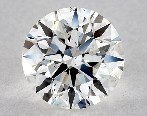 1.43ct Round Cut F SI1 EX-EX-EX GIA