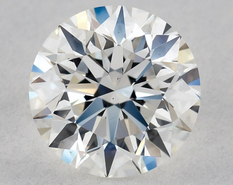 0.7ct Round Cut H VS1 EX-EX-EX GIA