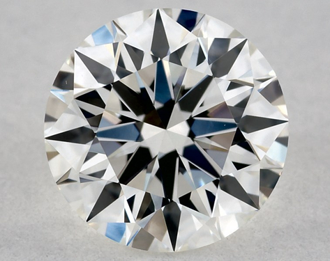 0.71ct Round Cut D VVS2 EX-EX-EX GIA