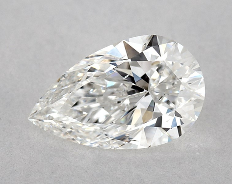 0.9ct Pear Cut F SI1 EX-Very_Good GIA