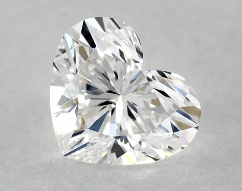 0.75ct Heart Cut E VS1 EX-EX GIA