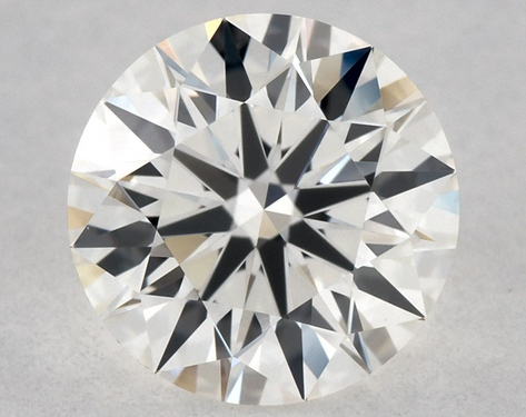 0.71ct Round Cut H VVS2 EX-EX-EX GIA
