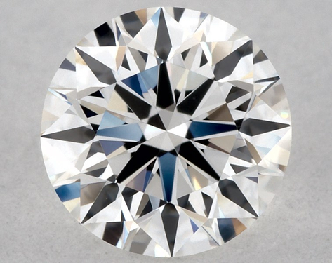 0.7ct Round Cut F VVS1 EX-EX-EX GIA