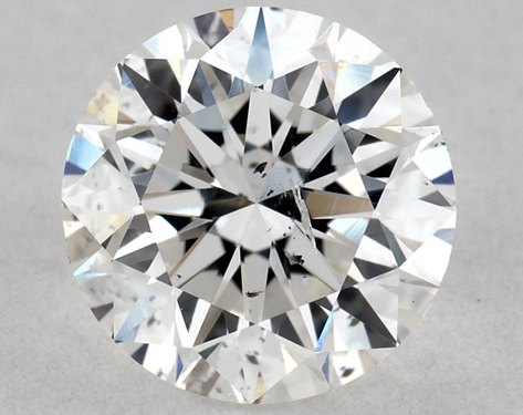 0.7ct Round Cut F SI2 Very_Good-Very_Good-Very_Good GIA