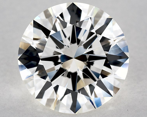 3.18ct Round Cut I VVS2 EX-EX-EX GIA