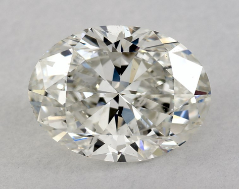 1.6ct Oval Cut H SI1 EX-G GIA