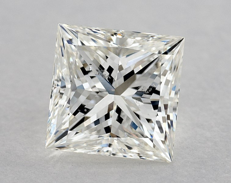 2.01ct Princess Cut I SI1 EX-Very_Good GIA