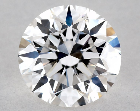 0.9ct Round Cut E SI2 EX-EX-Very_Good GIA