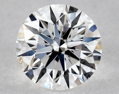 0.7ct Round Cut J I1 G-Very_Good-Very_Good GIA