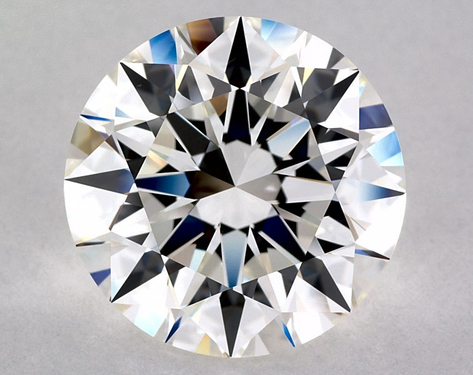 5.03ct Round Cut H VVS1 EX-EX-EX GIA