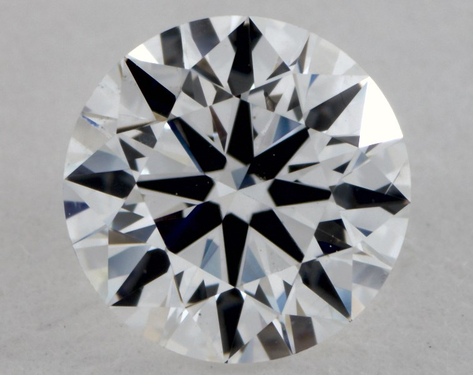 0.9ct Round Cut D SI1 Very_Good-EX-G GIA