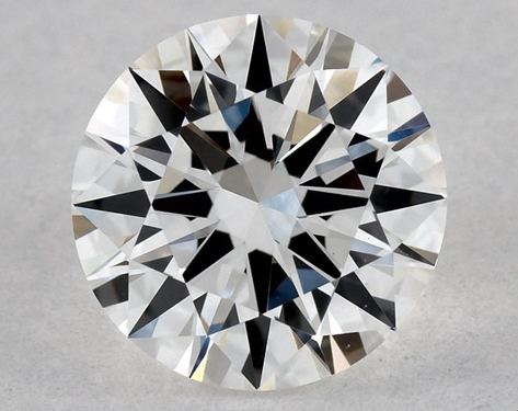 0.7ct Round Cut F VVS2 EX-EX-EX GIA