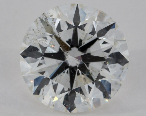 3ct Round Cut I SI2 EX-EX-Very_Good GIA