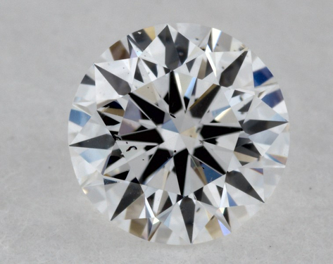 0.7ct Round Cut D SI1 EX-EX-Very_Good GIA