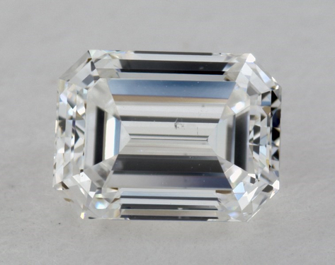 0.71ct Emerald Cut E SI1 Very_Good-Very_Good GIA