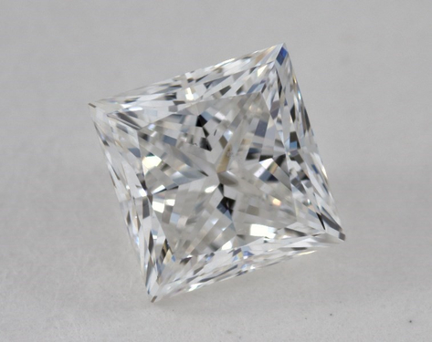 0.92ct Princess Cut F SI1 EX-Very_Good GIA