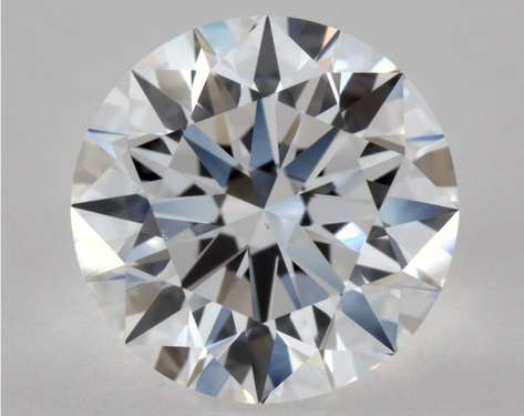 1.57ct Round Cut D VVS2 EX-EX-EX GIA