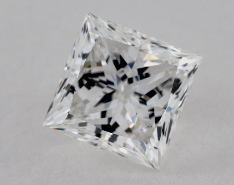 1.62ct Princess Cut F SI1 EX-Very_Good GIA