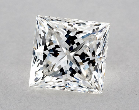 1.72ct Princess Cut F SI1 Very_Good-EX GIA