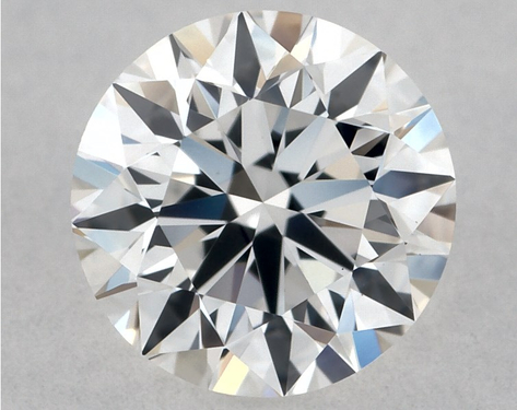 0.7ct Round Cut F VVS2 Very_Good-EX-EX GIA