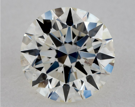 1.06ct Round Cut J SI2 EX-EX-EX GIA