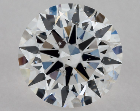 1.25ct Round Cut D I1 EX-EX-EX GIA