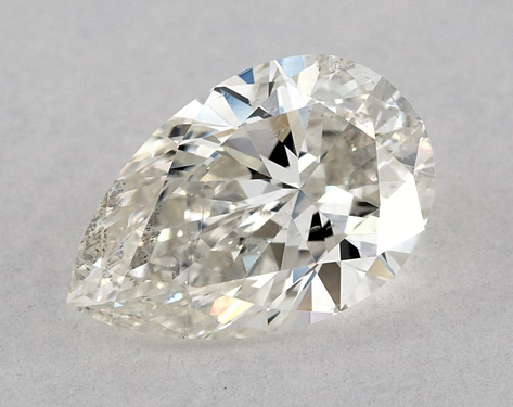 1ct Pear Cut I SI2 Very_Good-Very_Good GIA