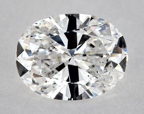 3.02ct Oval Cut E SI1 EX-EX GIA