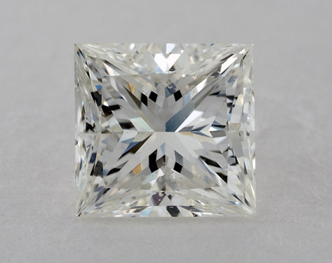 1.85ct Princess Cut H SI1 EX-Very_Good GIA