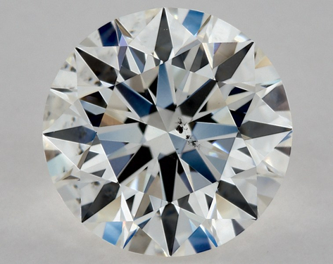 1.55ct Round Cut G SI1 EX-EX-EX GIA