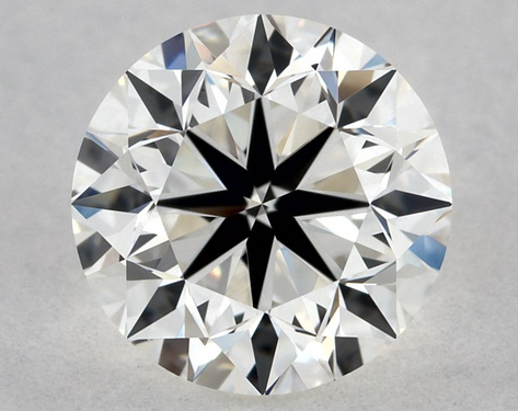 0.9ct Round Cut H VVS2 Very_Good-EX-Very_Good GIA