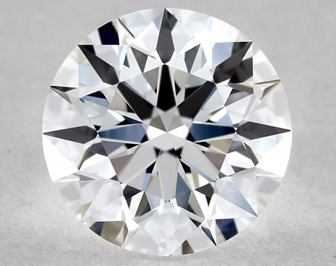 1.1ct Round Cut D VVS2 EX-EX-EX GIA